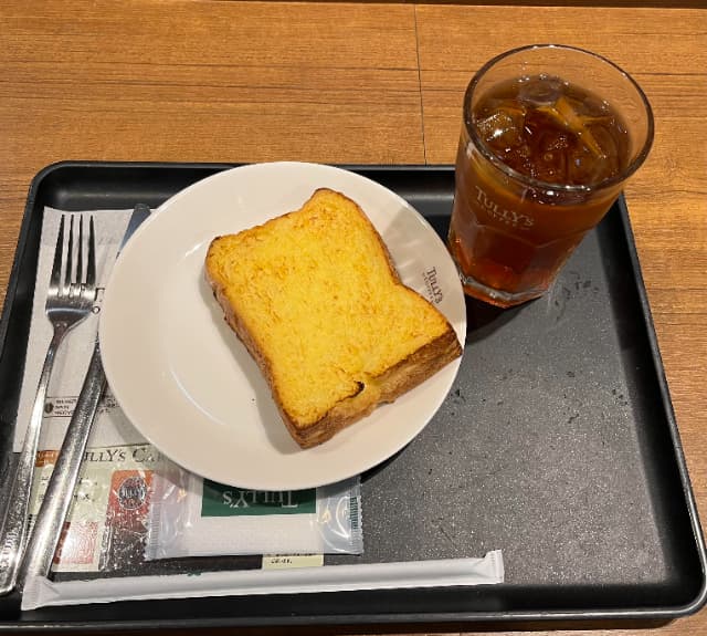 タリーズコーヒー東急プラザ蒲田店モーニング