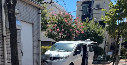 蒲田図書館駐車場