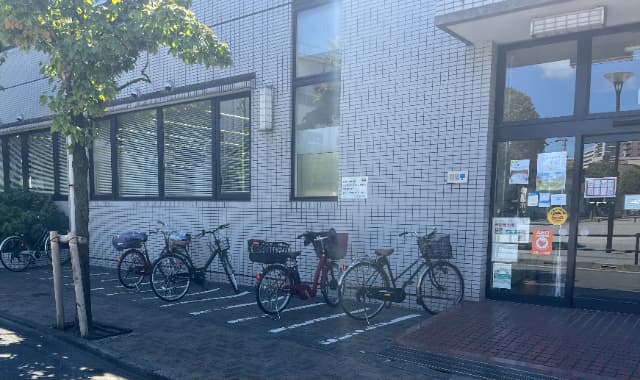 蒲田図書館駐輪場2