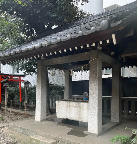 御園神社手洗い