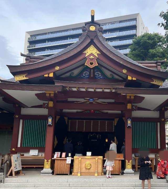 蒲田八幡神社参拝