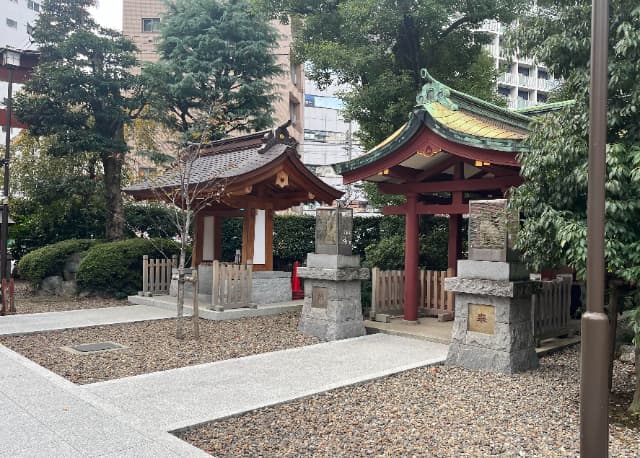 蒲田八幡神社境内